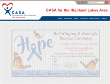 Tablet Screenshot of highlandlakescasa.com